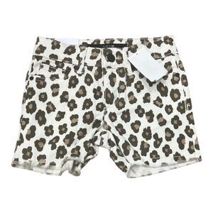 Joe’s Jeans Animal Print Mid Rise The Kendle Short Girl 10